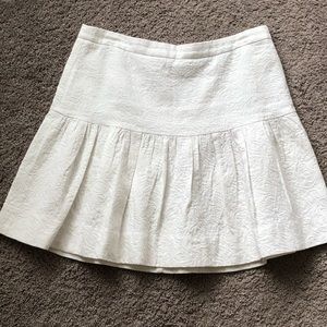 White J Crew Skirt